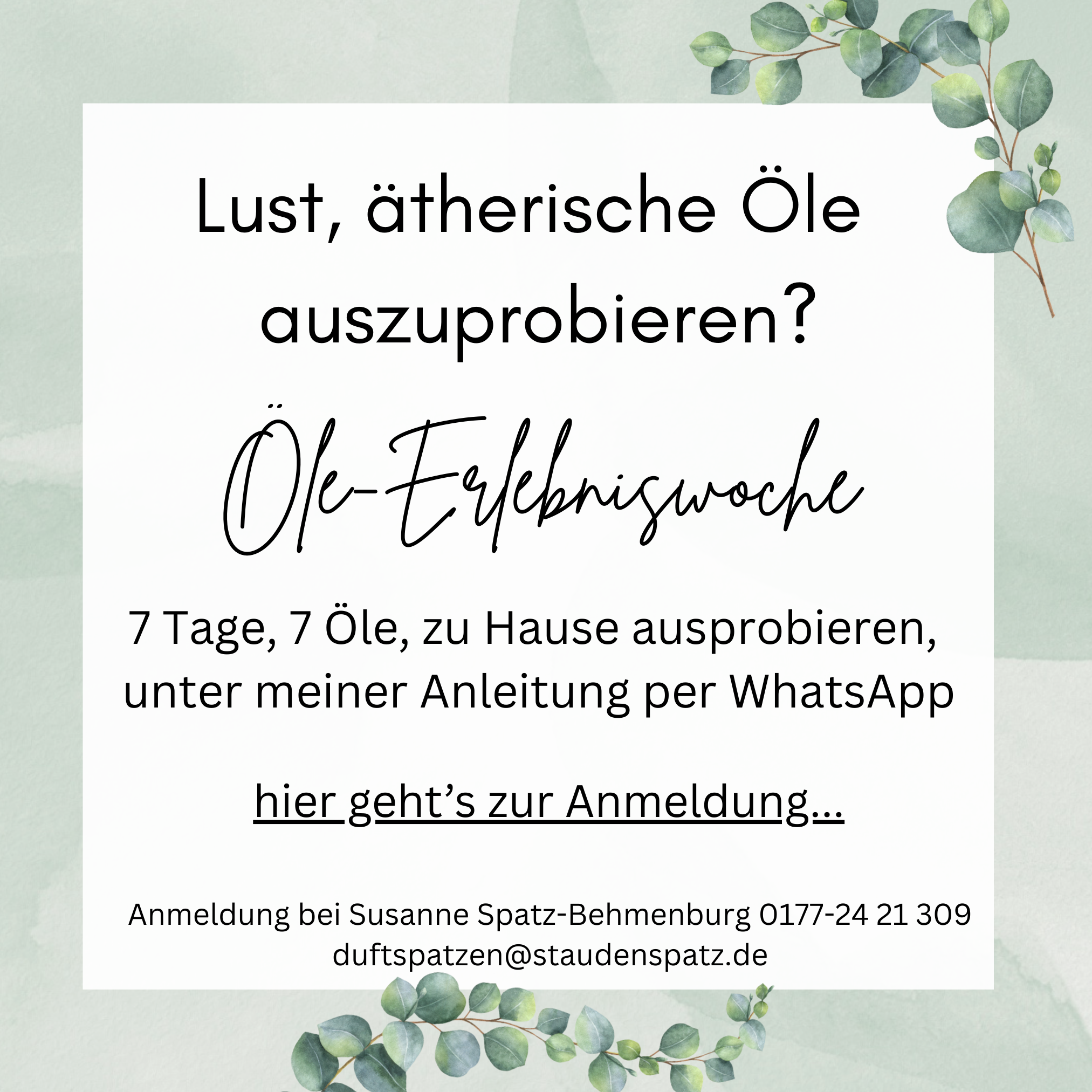 Öle Erlebniswoche